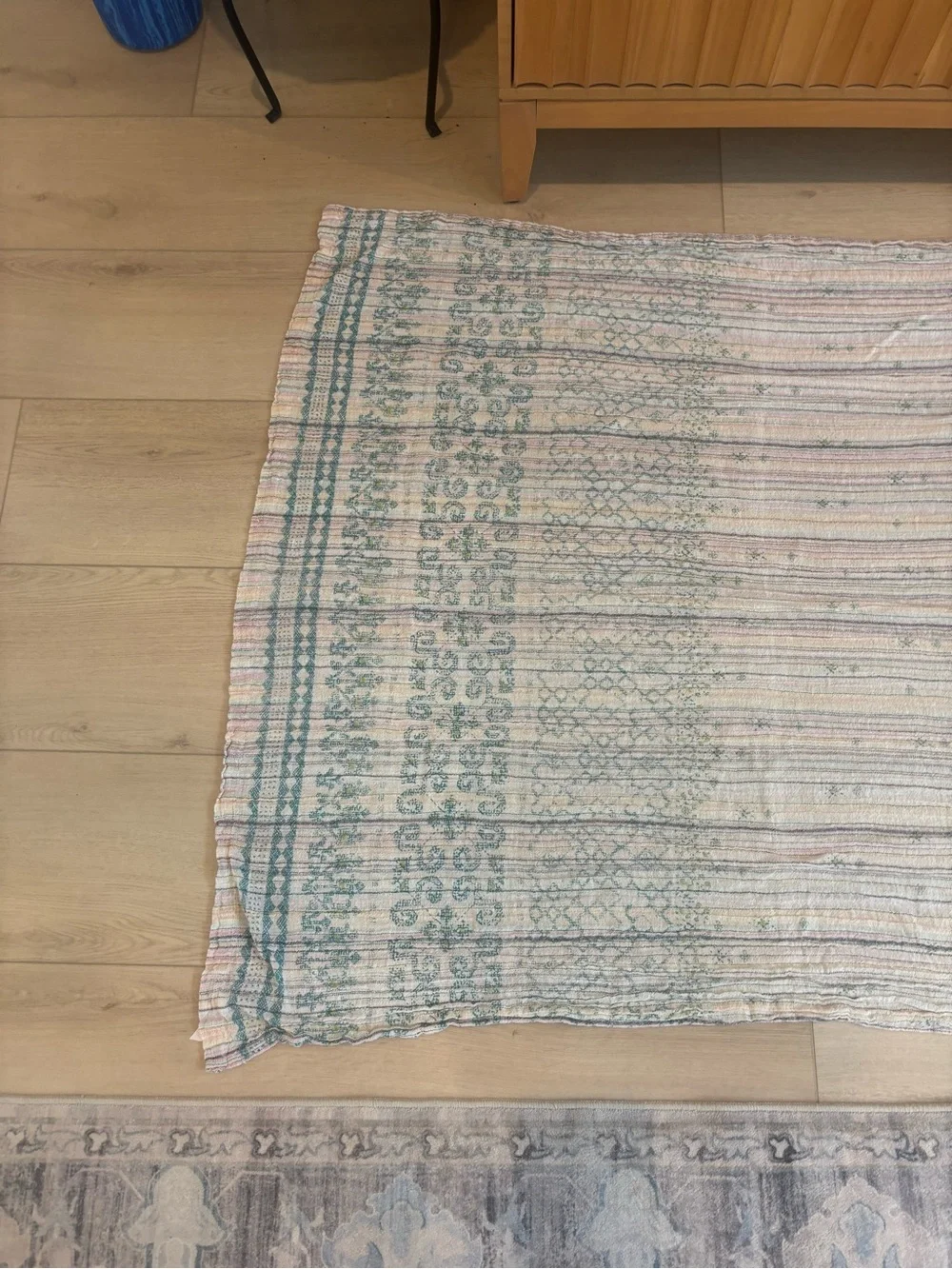 Urban Outfitters Tab Top Gauze window curtain